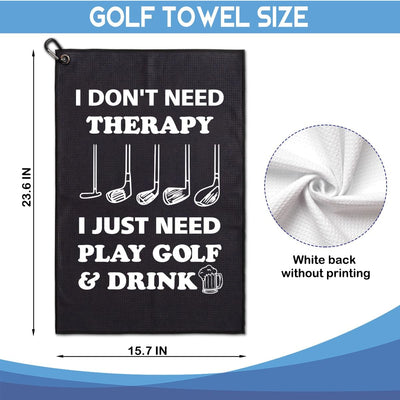 Toalla golf microfibra estampado golf regalo hombres mujeres