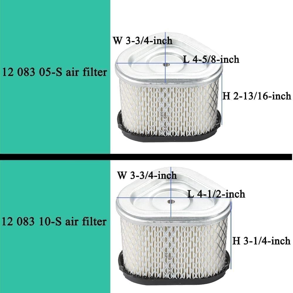 Filtro aire cambio aceite Kohler CV13S CV16S CV490