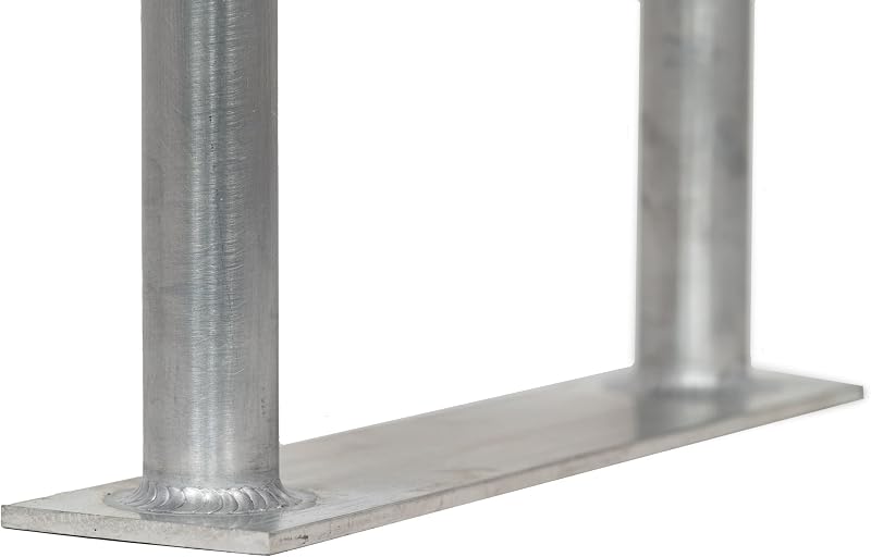 Barandilla aluminio 42x13" placa base seguridad