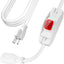 Cable extensión con interruptor 35 ft impermeable