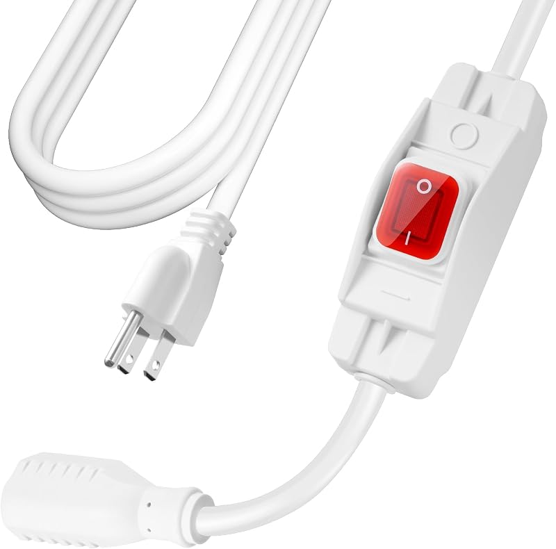 Cable extensión con interruptor 35 ft impermeable