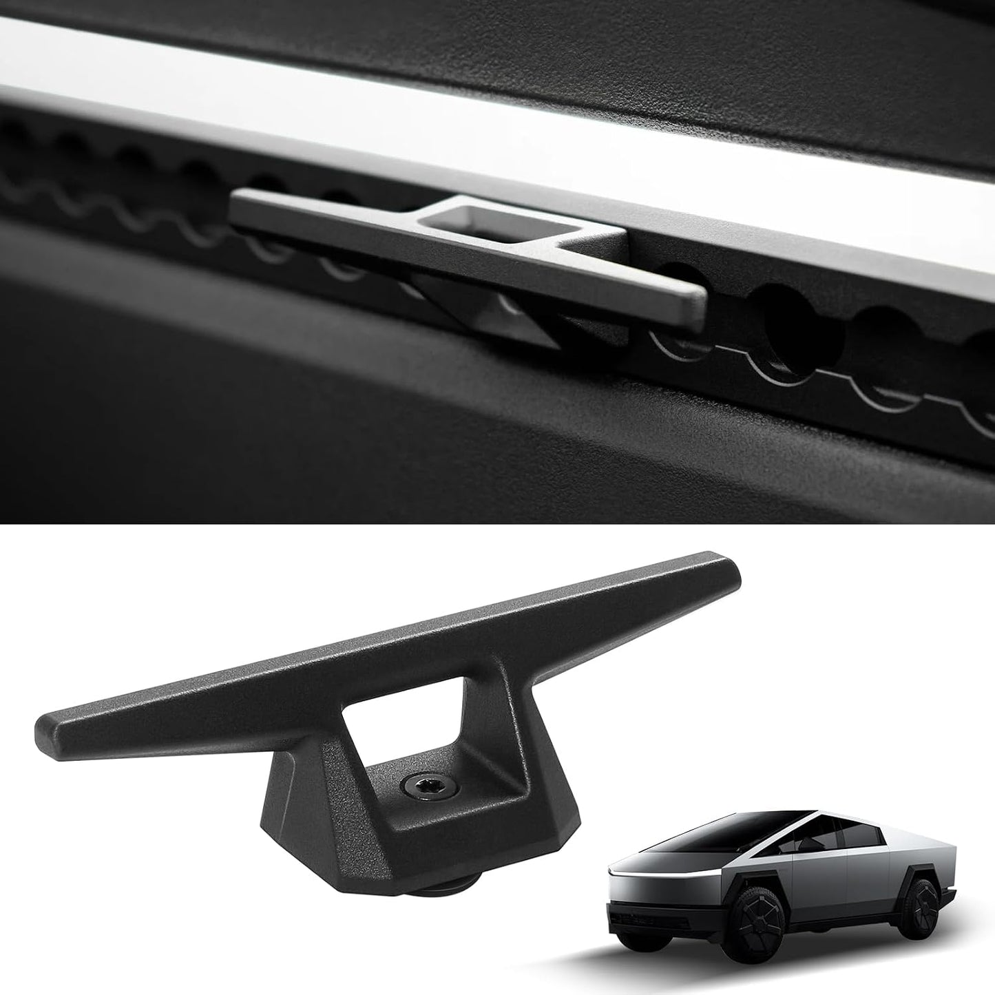 Garra riel cama Tesla Cybertruck aluminio fundido