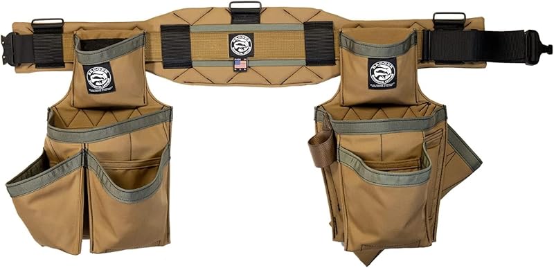 Set Carpintería Badger 27 Bolsillos Fabricado EE.UU.
