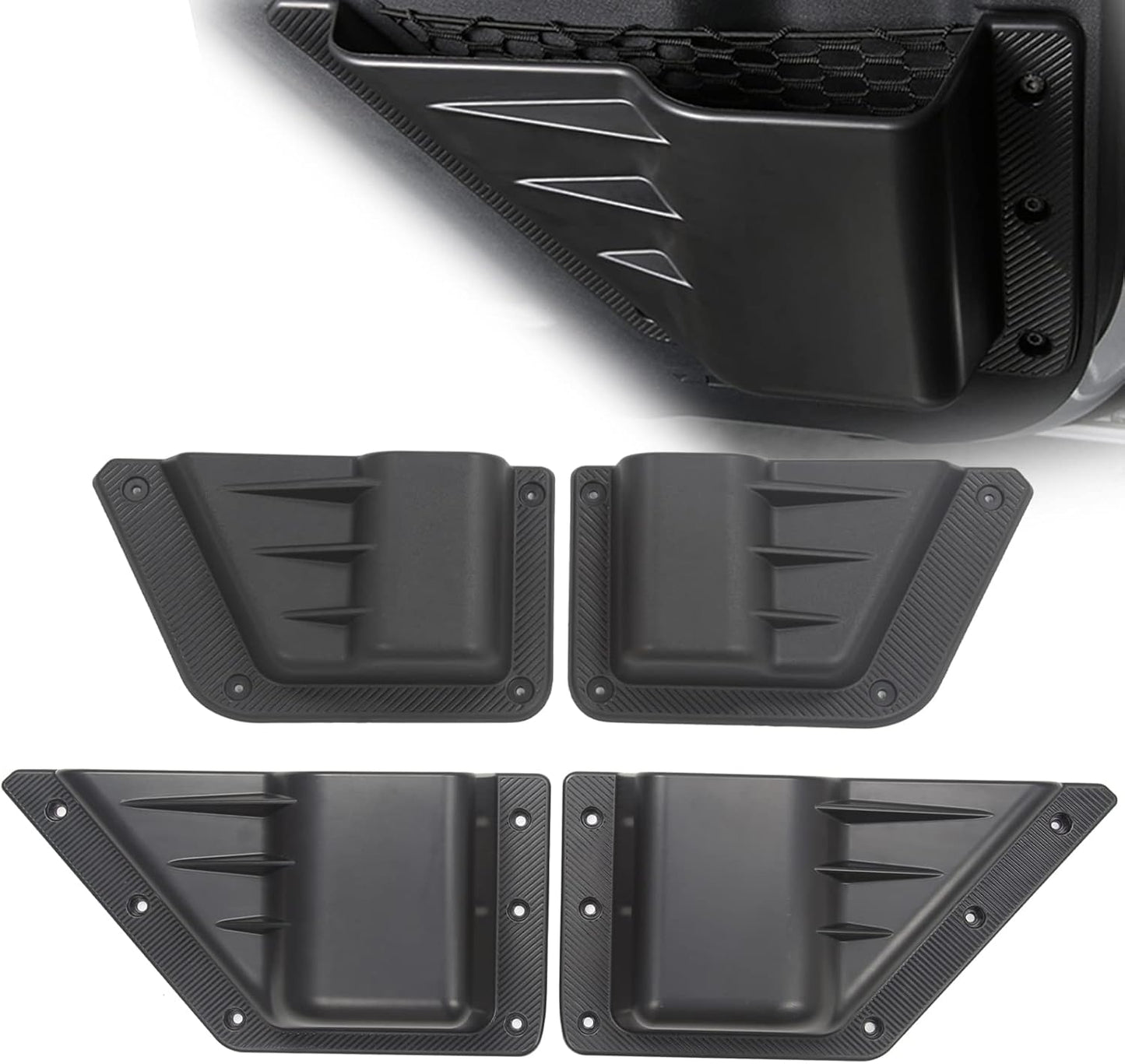 4 Portavasos Bolsillo Puerta Lateral Comp Ford Bronco