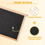 Pack 10 Marcos Abeja con Bases de Cera 9-1/8pulg Negro