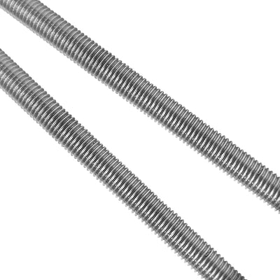 Varilla acero inox 1/8-40 12pulg 2 pzas