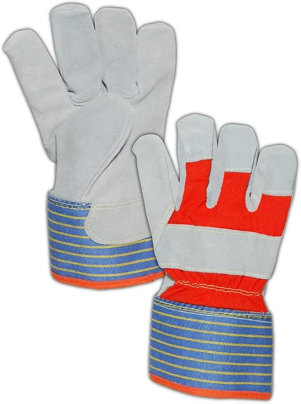 Guantes Kevlar/HPPE resistentes cortes palma cuero talla XXL