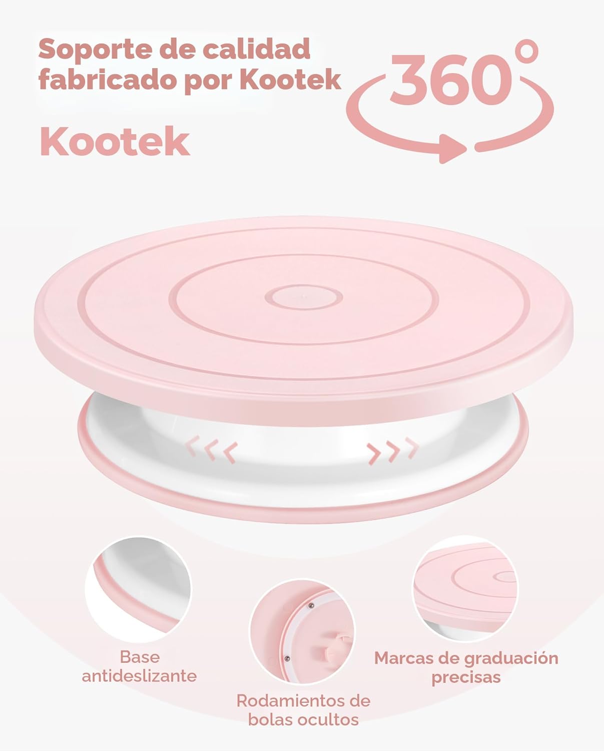 Kit decoración pasteles 158 pzas con soporte y 64 puntas glaseado