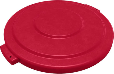 Contenedor basura redondo 32gal color rojo