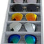 Organiz. joyas con divisores cajones gris