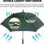 Paraguas golf 54-72" doble toldo autoabriente impermeable