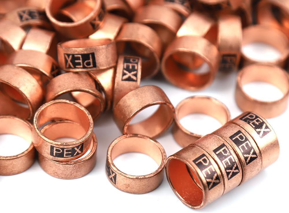 200 Anillos Crimpado PEX Cobre 1/2"