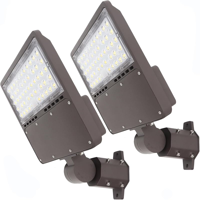 2 Luces LED Estacionamiento 100-277V