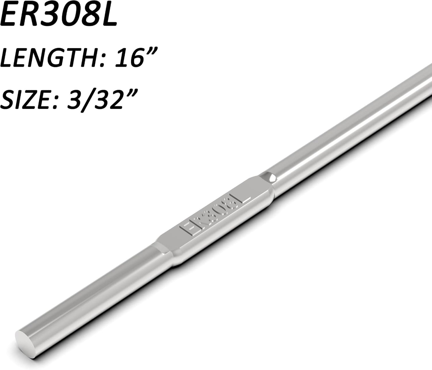 Varilla soldadura TIG ER308L acero inox 3/32x16"