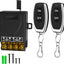 Kit interruptor remoto 30A relé RF 12-72V impermeable