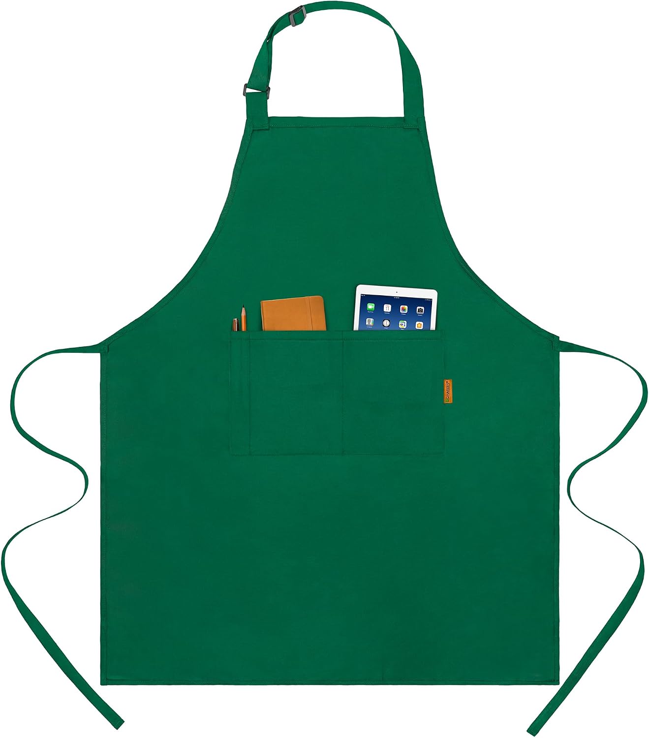 Delantal con bolsillos para cocina trabajo chef