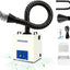 Extractor humos soldadura 100W filtro HEPA H13 blanco