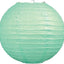 3 Linternas Papel Verde Menta Decorativas para Techo Eventos