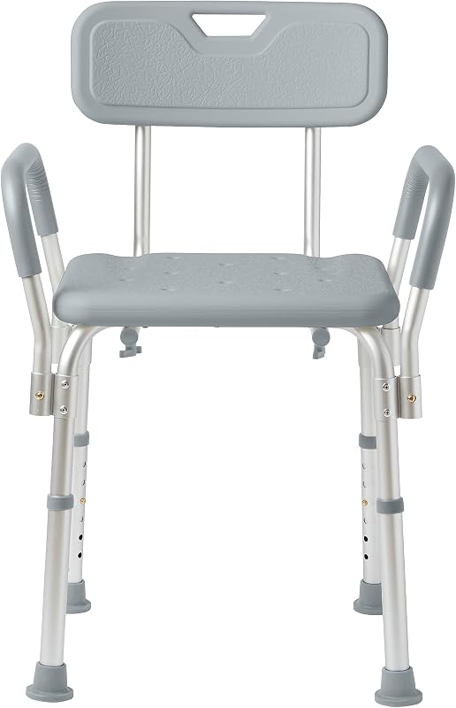 Silla ducha con respaldo y reposabrazos 350lb