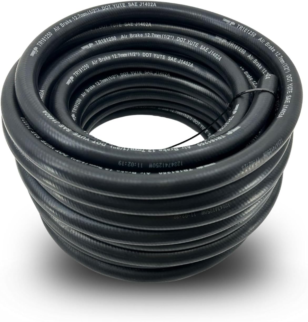 Manguera freno aire goma 1/2x7/8 50ft negro SAE J1402