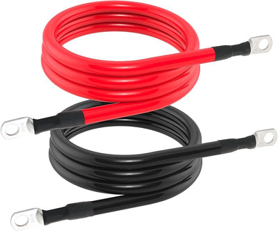 Cable batería 2 AWG 2.13m para automóvil solar