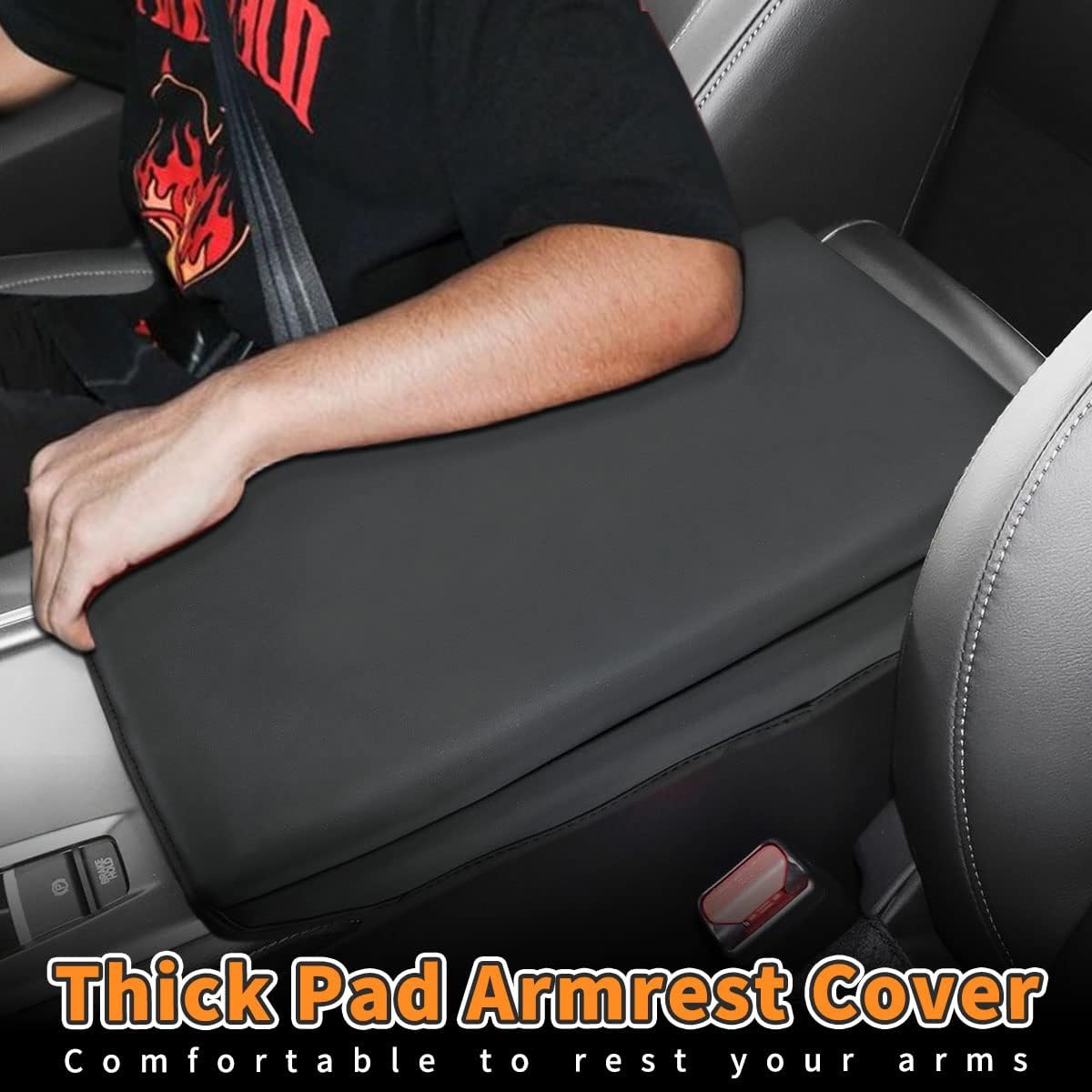 Funda consola Honda Accord 18-19 cuero reposabrazos asiento