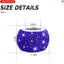 4 Collares Reposacabezas Auto Brillantes con Diamantes