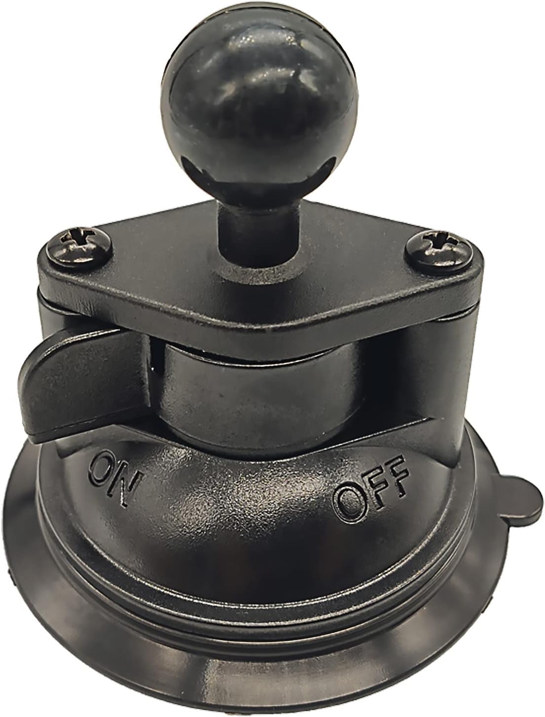 Base ventosa para parabrisas con bola 1"