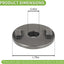 3 Adaptadores Cuchilla Comp Toro 30pulg