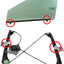 Kit reparación elevalunas Grand AM Alero Pontiac Oldsmobile