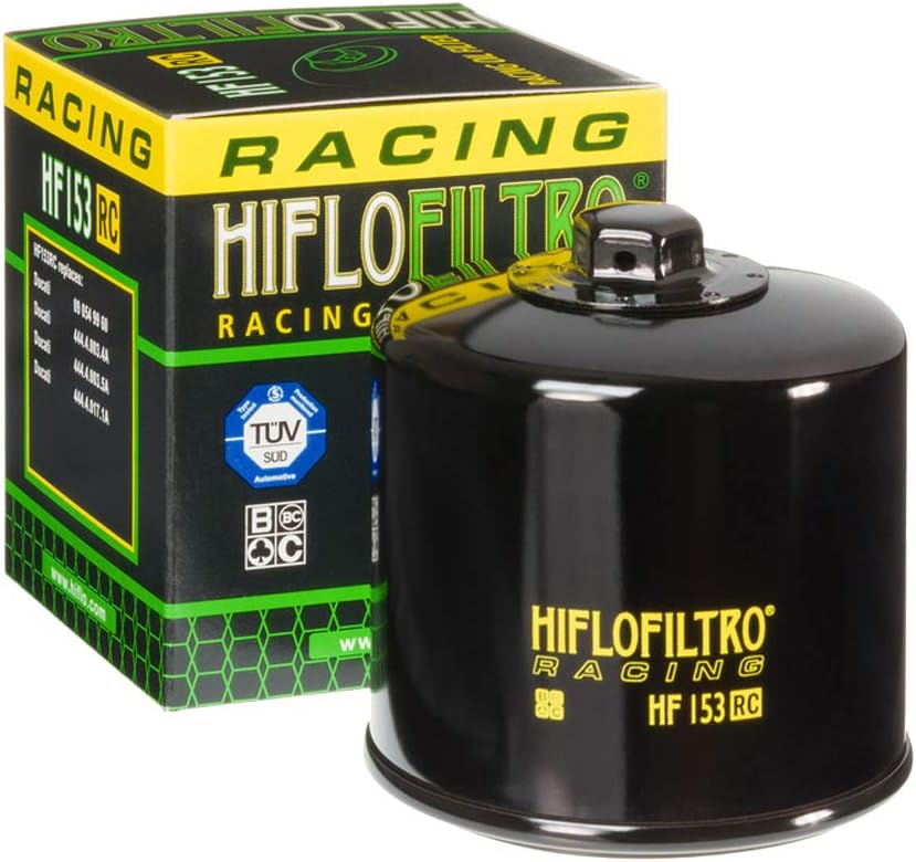 Filtro aceite alto rendimiento pack 4 Negro