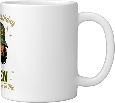 Taza Cerámica Taurus Reina Negro con Tapas Camuflaje