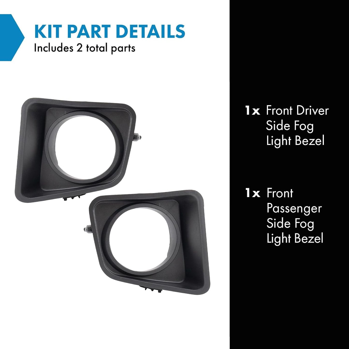 Set biseles luces antiniebla Toyota Tundra