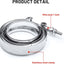 Abrazadera V acero inox 2.5" bridas suave tubo escape Ford