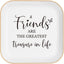Bandeja joyería regalo amigas con frase Friends Are The