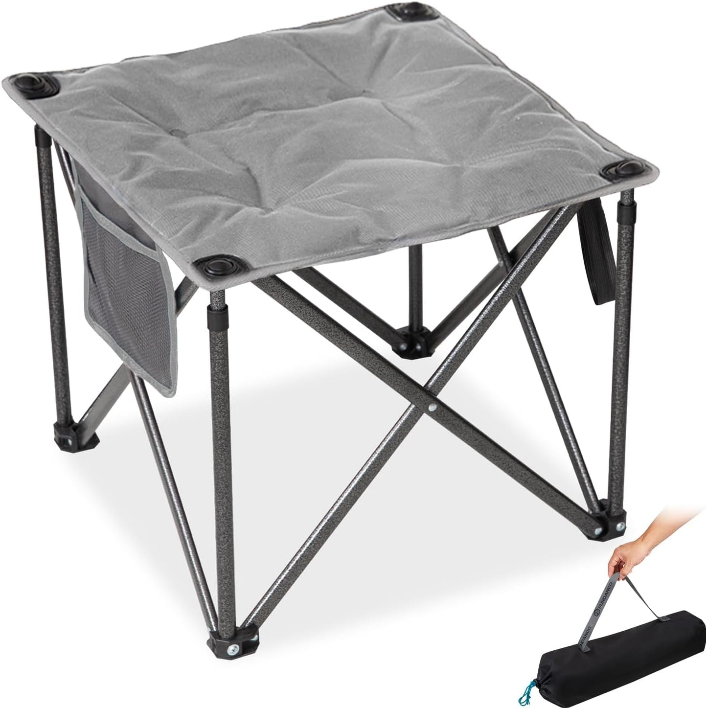 Taburete Campamento Extragrande Otomán Plegable 18.1"