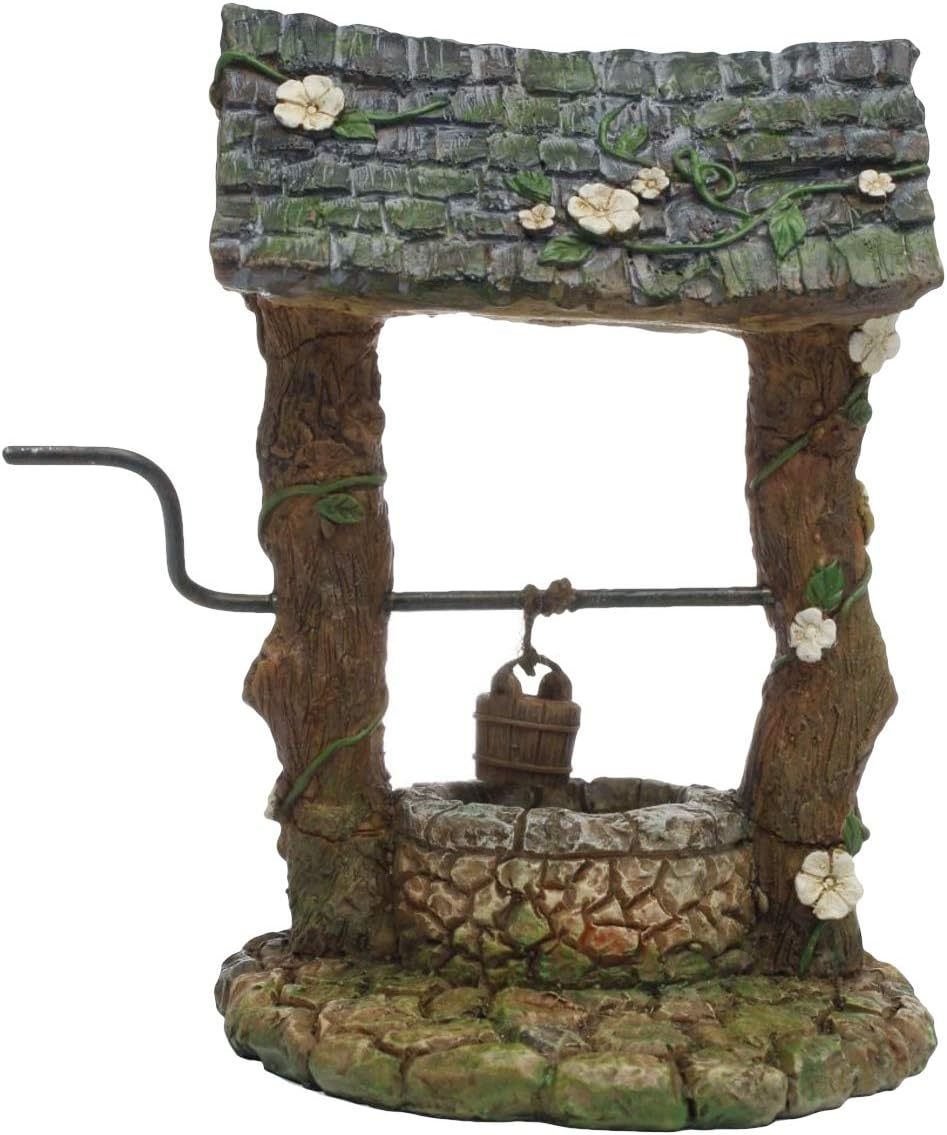 Decoración jardín mini hadas 2.5pulg marrón