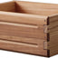 Caja de madera 16x12x6.25" con asas estilo granja