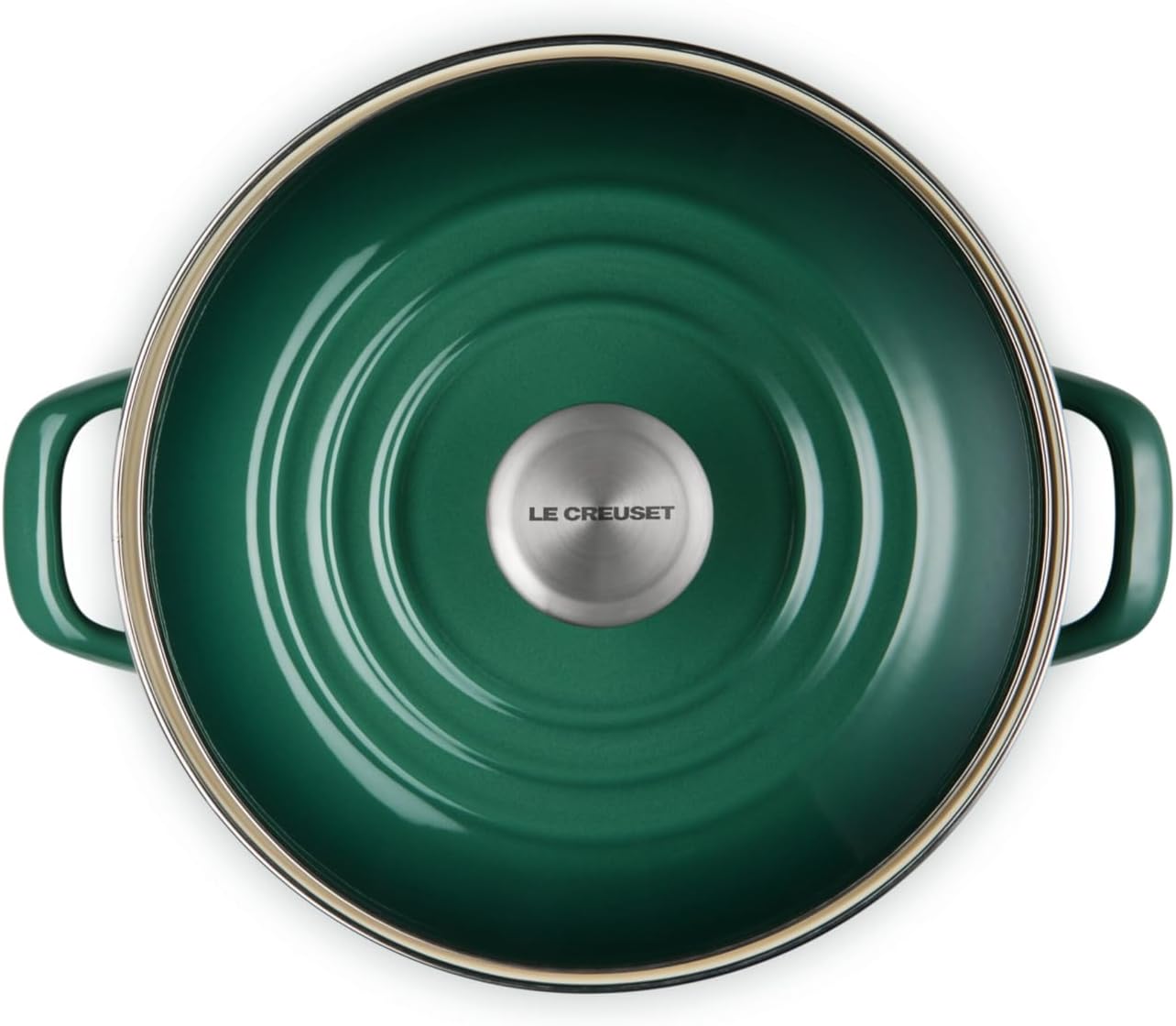 Olla esmaltada acero 8qt Artichoke con pomos inox