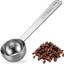 Cuchara de café de acero inoxidable 304 con mango largo para granos, expreso y té