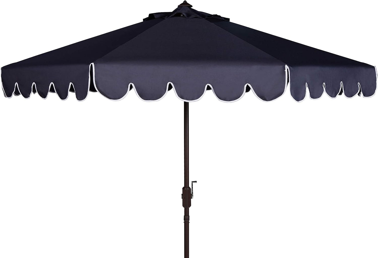 Paraguas exterior con manivela 9ft color azul marino