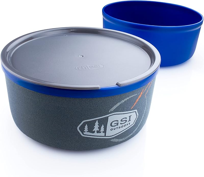 Tazón y taza ultraligeros para camping y viajes
