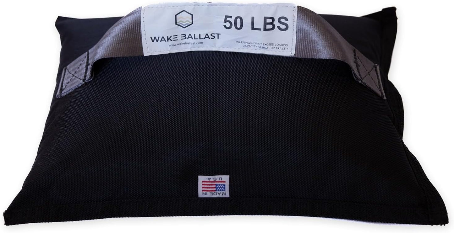 Bolsa lastre wakesurf acero fino 50lb resistente agua