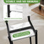 Soporte plantas 40pulg 2 niveles metal y madera resistente