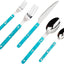 Set 20 Pzas Cubiertos Acero Inox 18/10 con Mango Resina