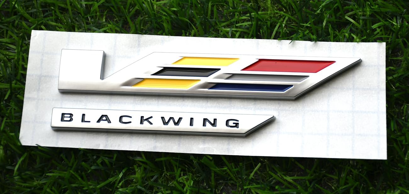 Emblema V-Blackwing Serie V CT4 CT5 2020- Cromado