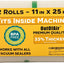 2 Rollos Sellador Al Vacío 11" x25pies Gros
