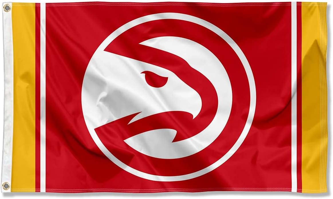 Bandera Atlanta Hawks interiores exteriores