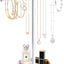 Soporte collares metal resistente bandeja redonda