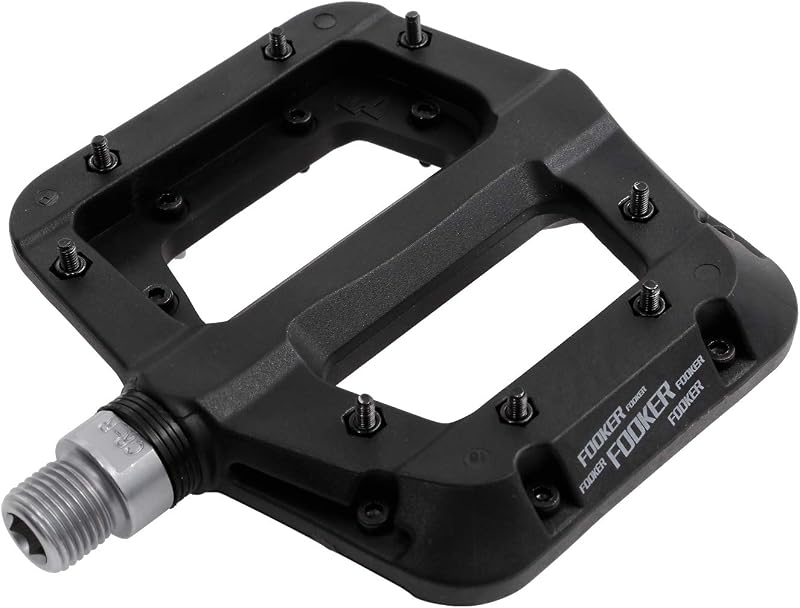 Pedales MTB 3 rodamientos antiderrap fibra nailon